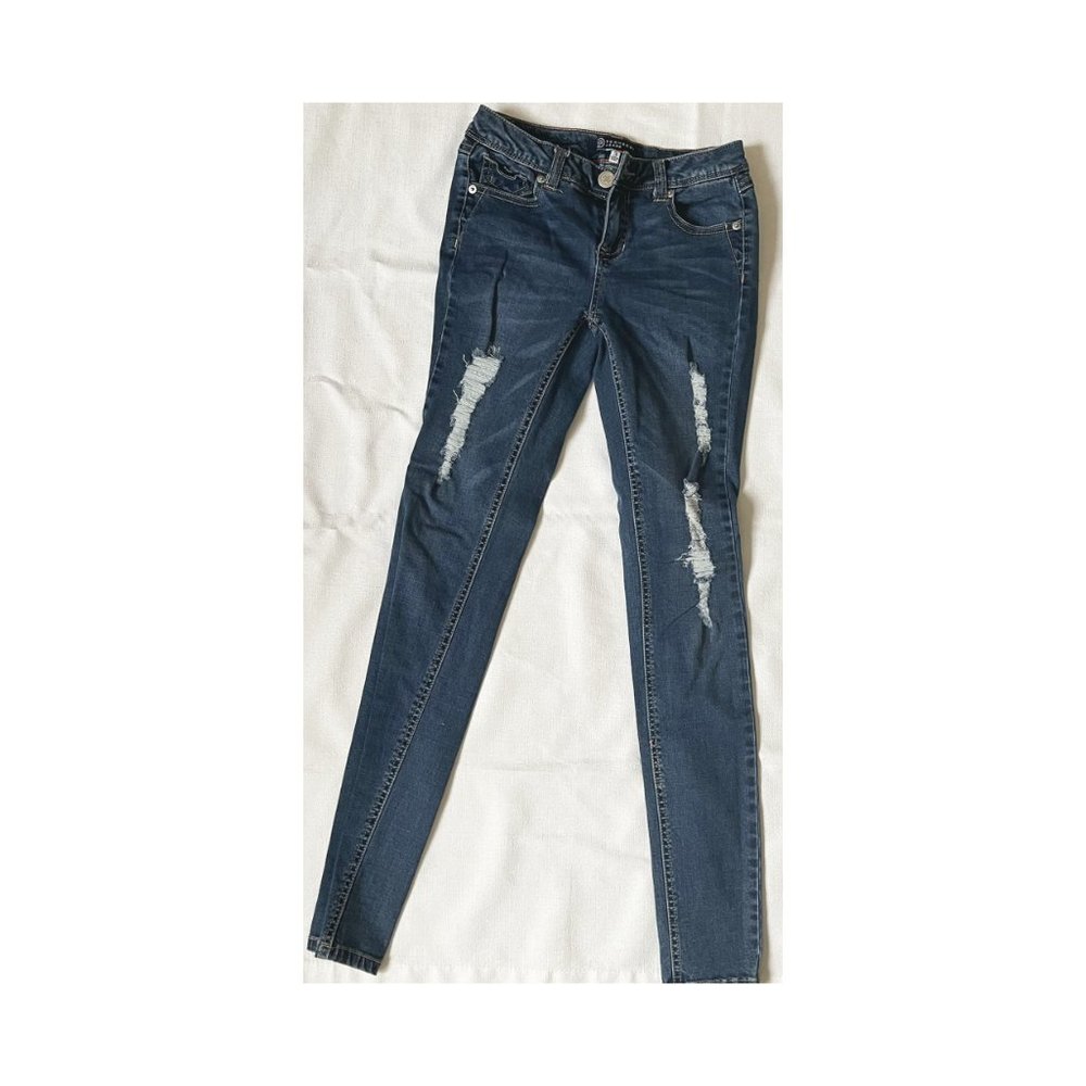 Boom Boom - Dark Blue Ripped Jeans (3)
